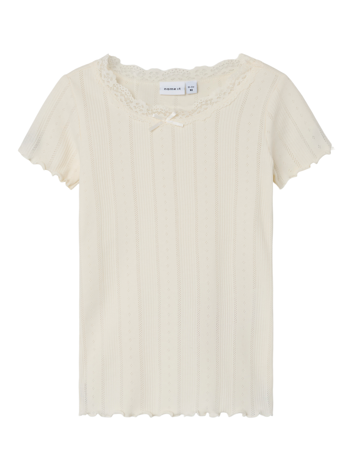 NMFFREDA T-Shirts & Tops - Whisper White