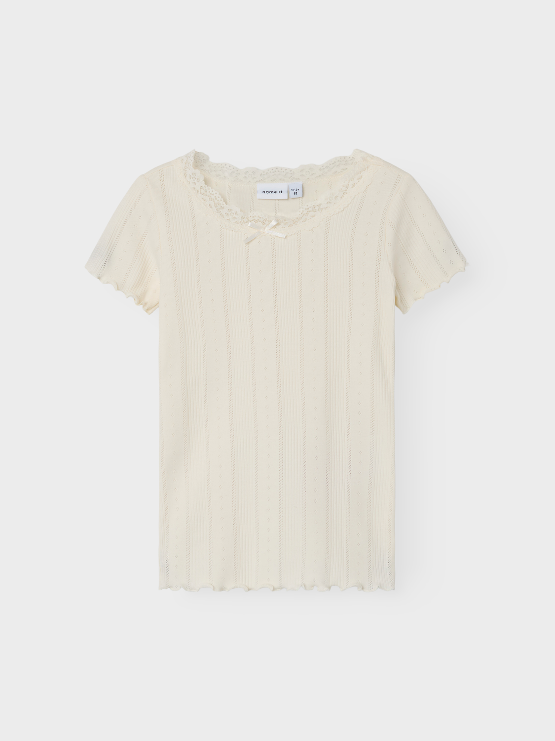 NMFFREDA T-Shirts & Tops - Whisper White