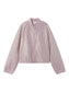 PRE-ORDER NKFDITSA BOMBER JACKET - Mauve Mist