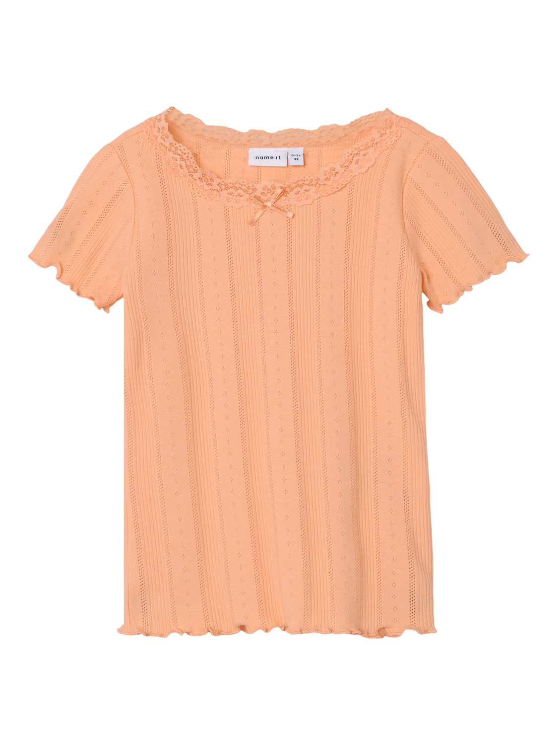 NMFFREDA T-Shirts & Tops - Peach Nectar