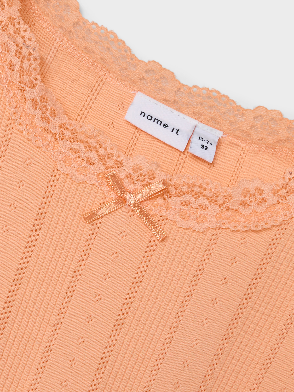 NMFFREDA T-Shirts & Tops - Peach Nectar